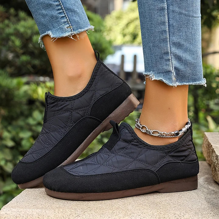 Darelina Comfortable Non-Slip Winter Boots, view 3 - Elena Harper
