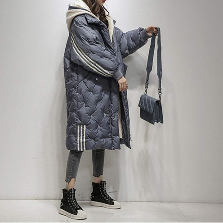 Women's Elegant Hooded Winter Puffer Jacket