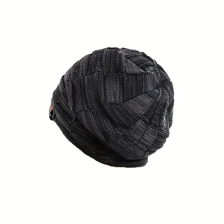 FrostFlex Versatile Knitted Winter Hat, view 9 - Elena Harper