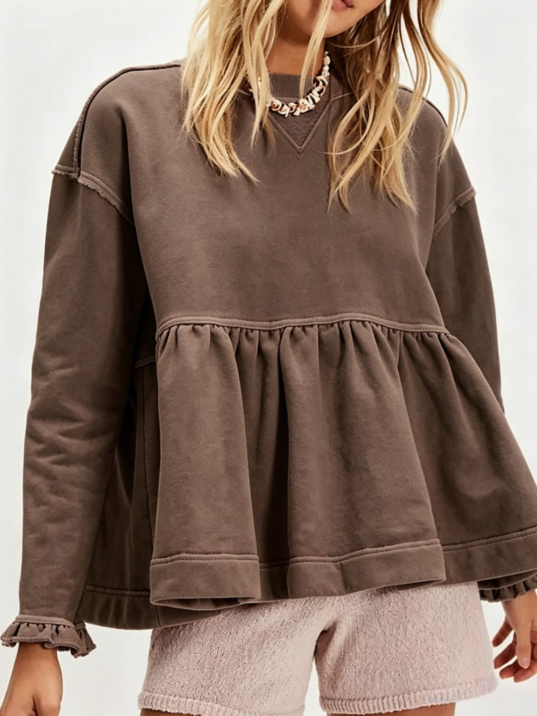 Fluid Women's Blouse - Simple and Elegant