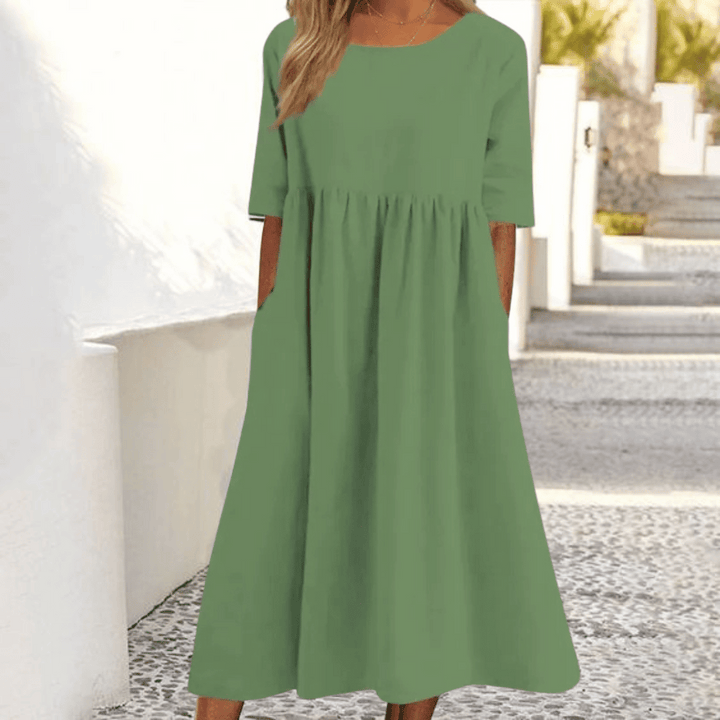 Caitlin Handmade Tummy Covering Dress - Elena Harper