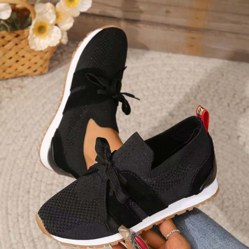 Women's Comfortable Casual Lace-Up Sneakers