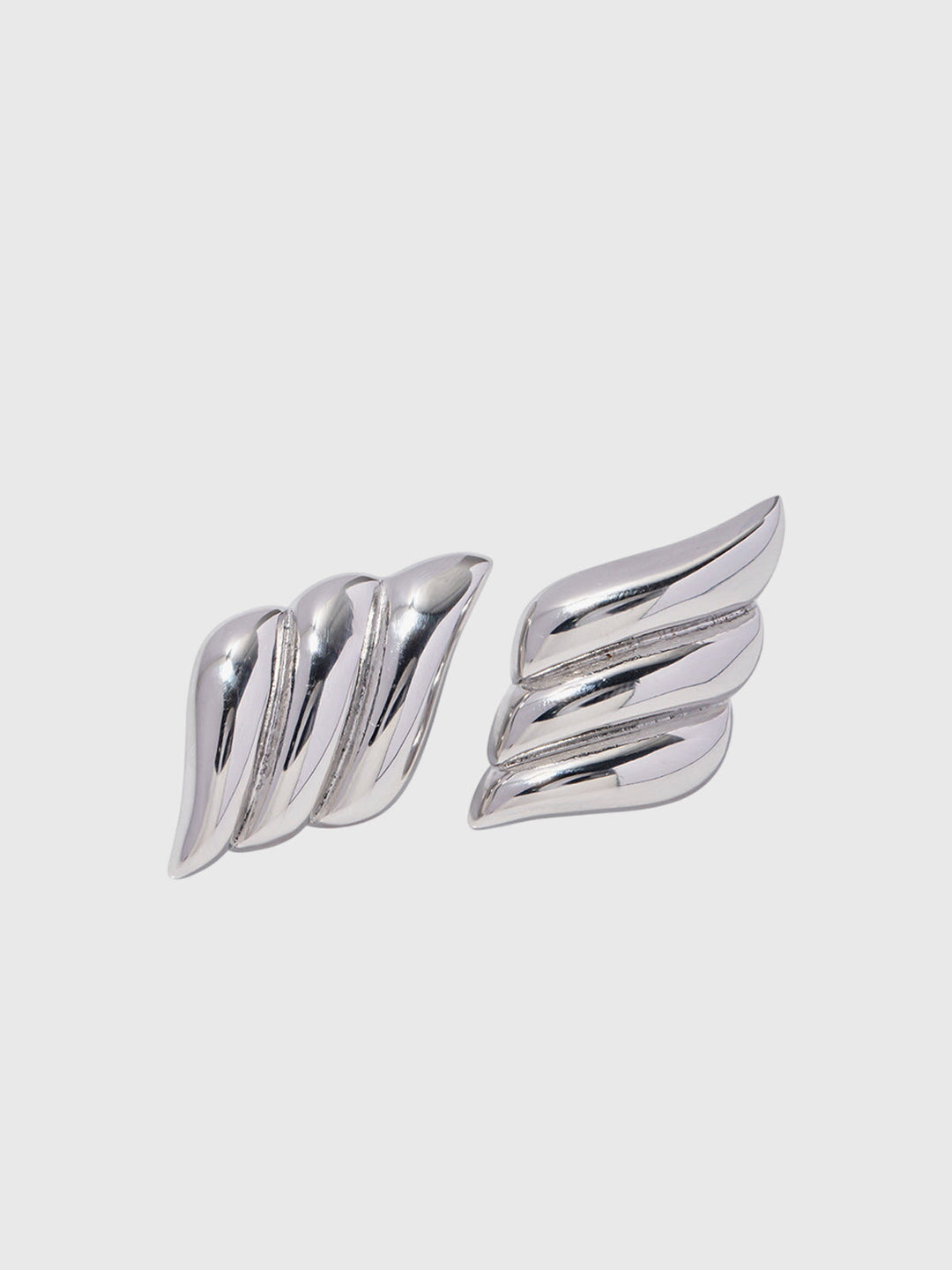 Aitana Three-Layer Wing-Shaped Earrings - Elena Harper