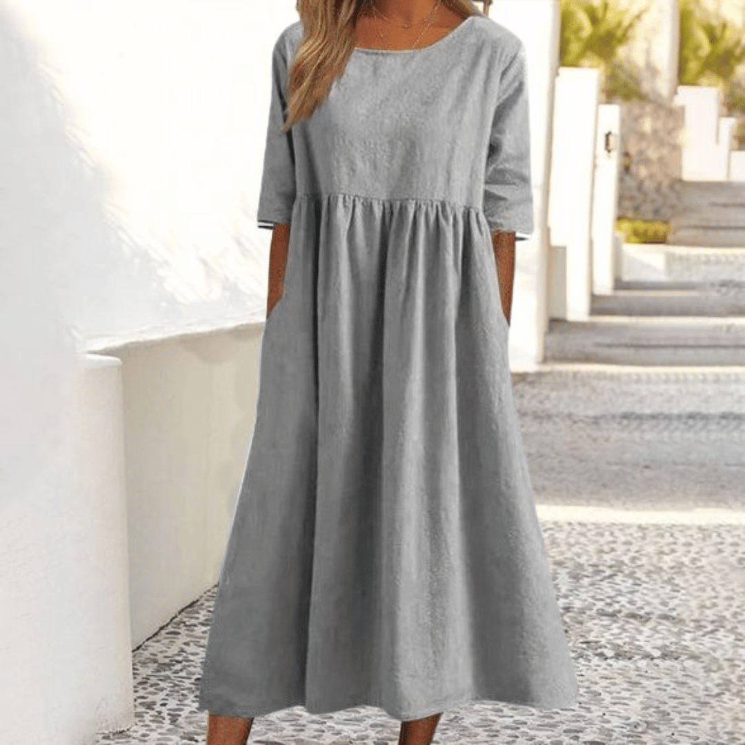 Caitlin Handmade Tummy Covering Dress - Elena Harper