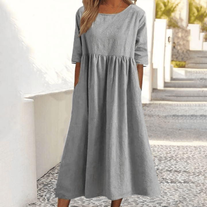 Caitlin Handmade Tummy Covering Dress - Elena Harper