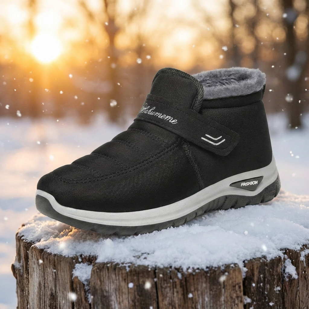 Cozara Fur Lined Slip On Winter Boots - Elena Harper