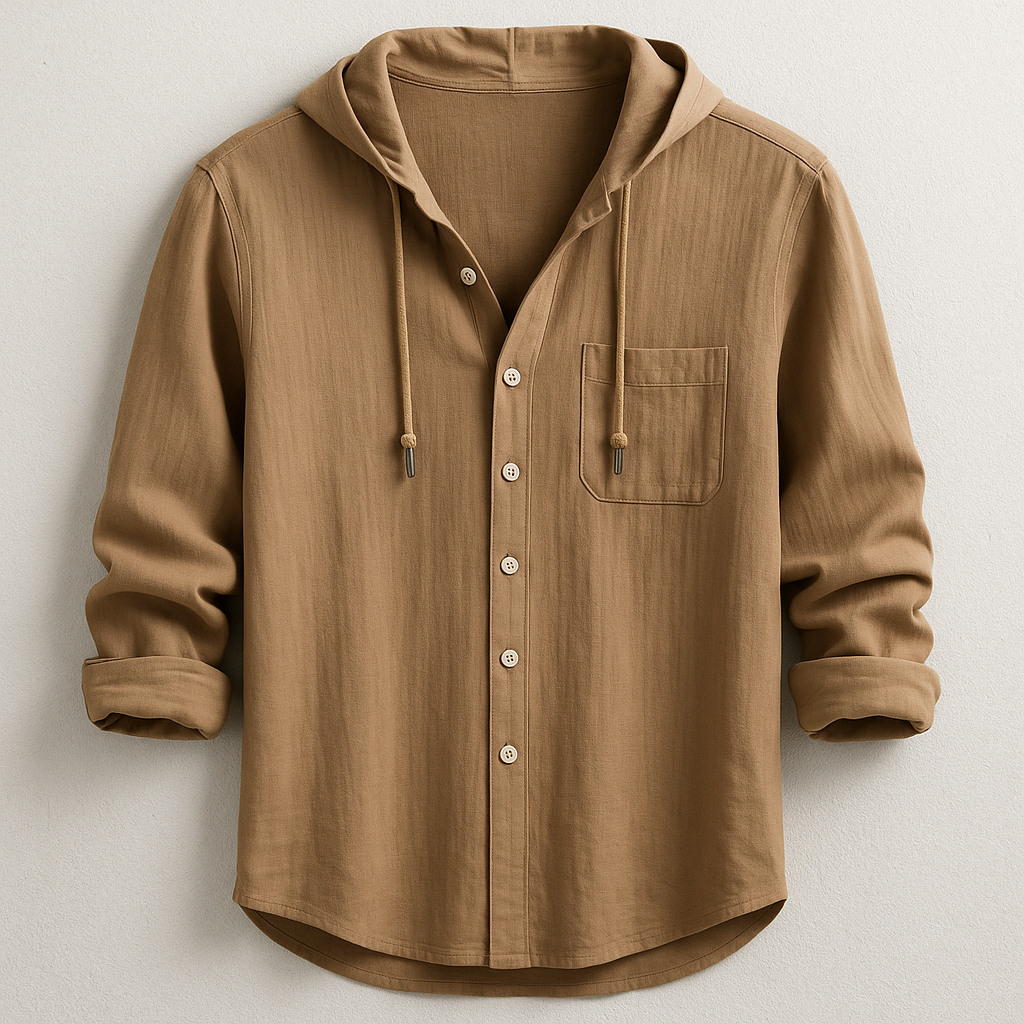 Luxury Shirt with Hood - Elena Harper