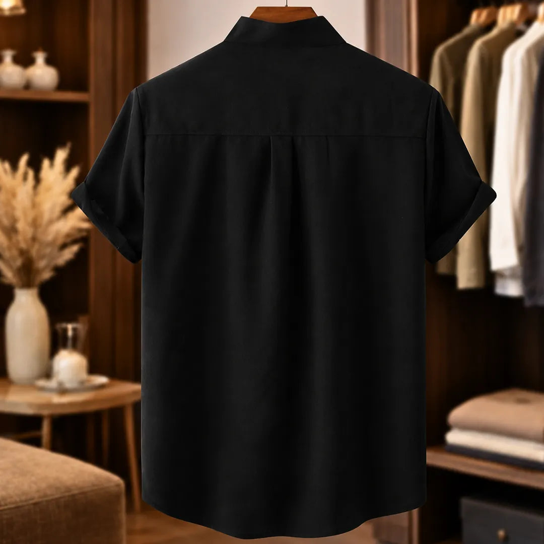 Short-sleeved Shirt for Men - Elena Harper