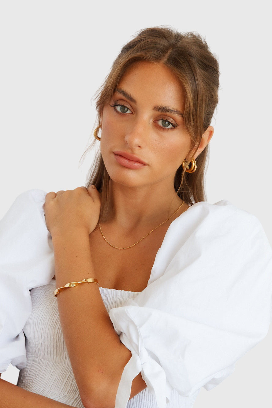 Adalyn | Gold Plated Bracelet