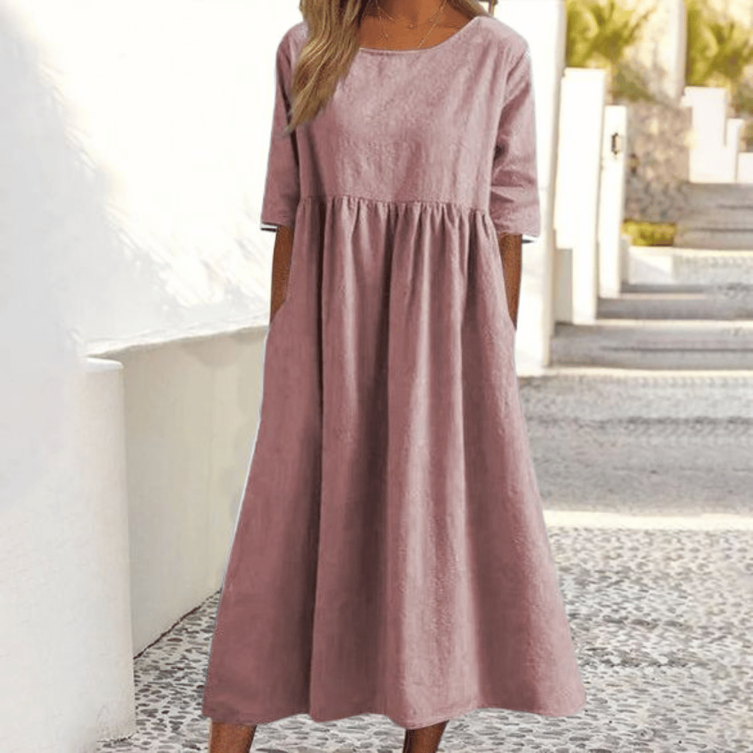 Caitlin Handmade Tummy Covering Dress - Elena Harper