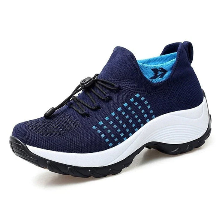 Comfortable orthopedic insoles for pain relief for women.