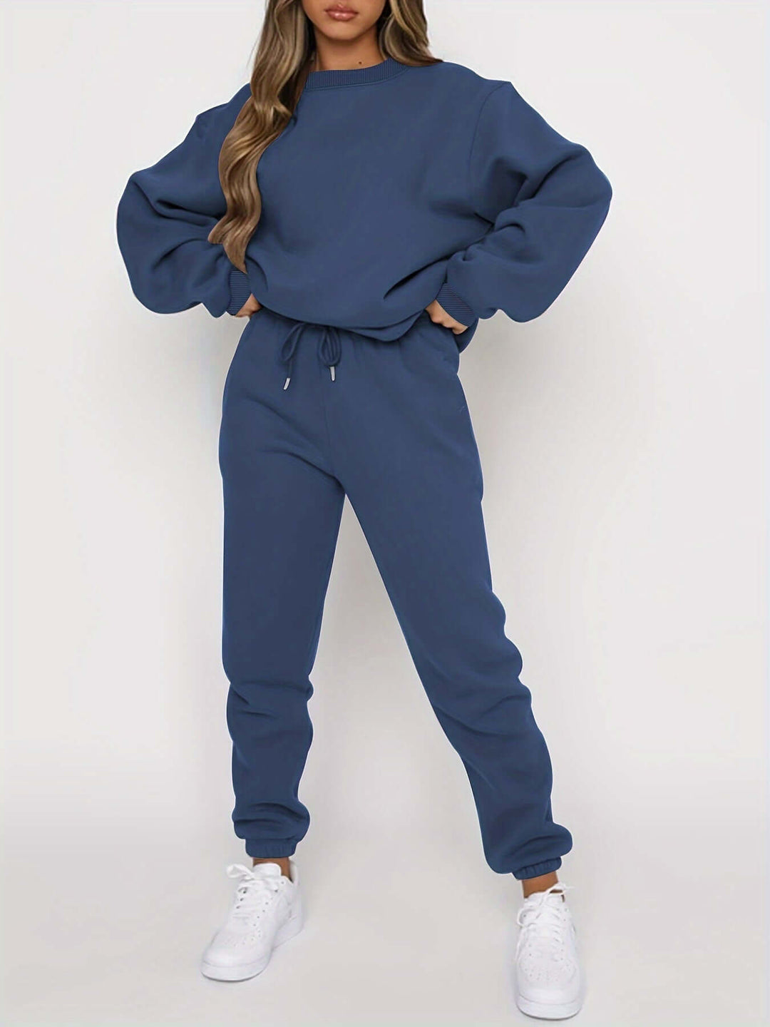 Women's Oversized Sweater and Joggers Tracksuit