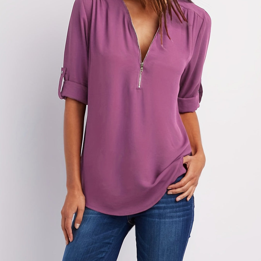 BLouse with Zipper for Women