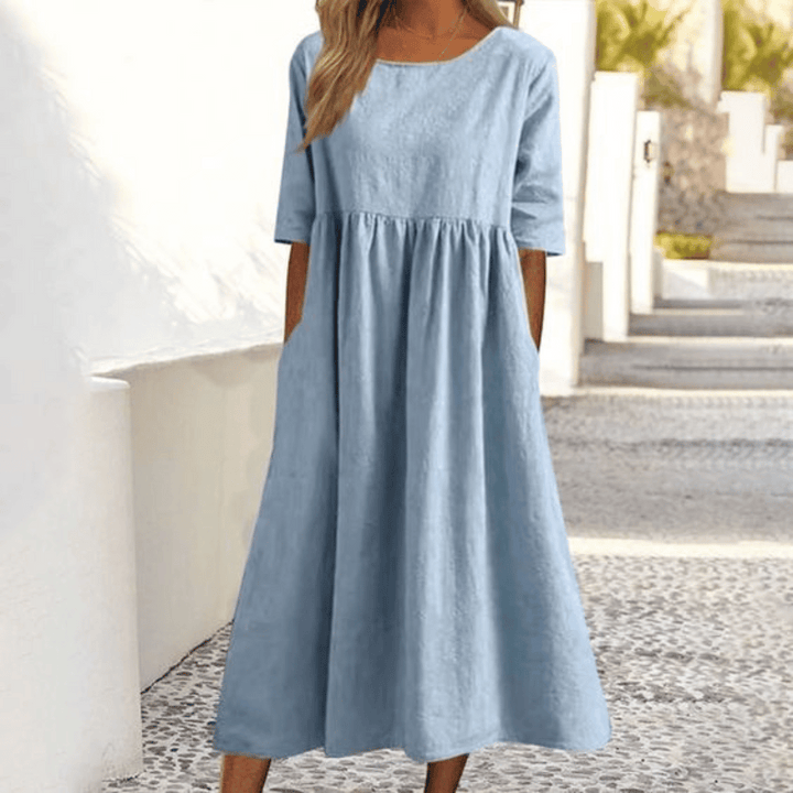 Caitlin Handmade Tummy Covering Dress - Elena Harper