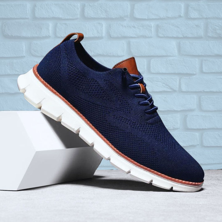 Mesh Oxford Shoes for Men - Elena Harper