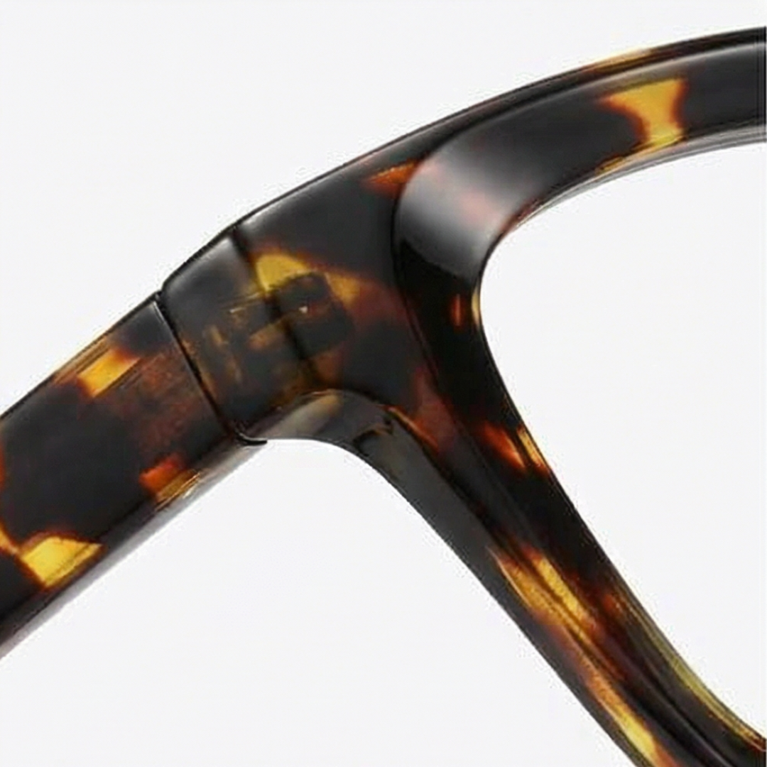Clarelle Oversized Tortoiseshell Reading Glasses for Women - Elena Harper