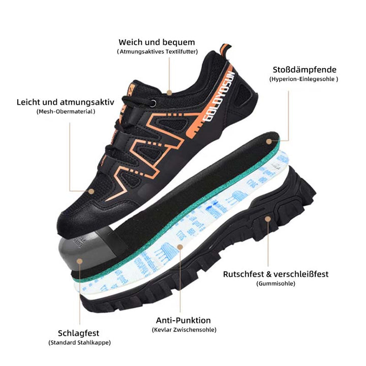 Anti-Smashing Anti-Puncture Comfortable Safety Shoes EB