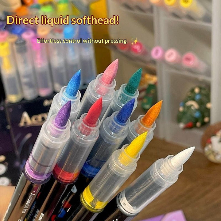 Soft Tip Acrylic Paint Marker Pen