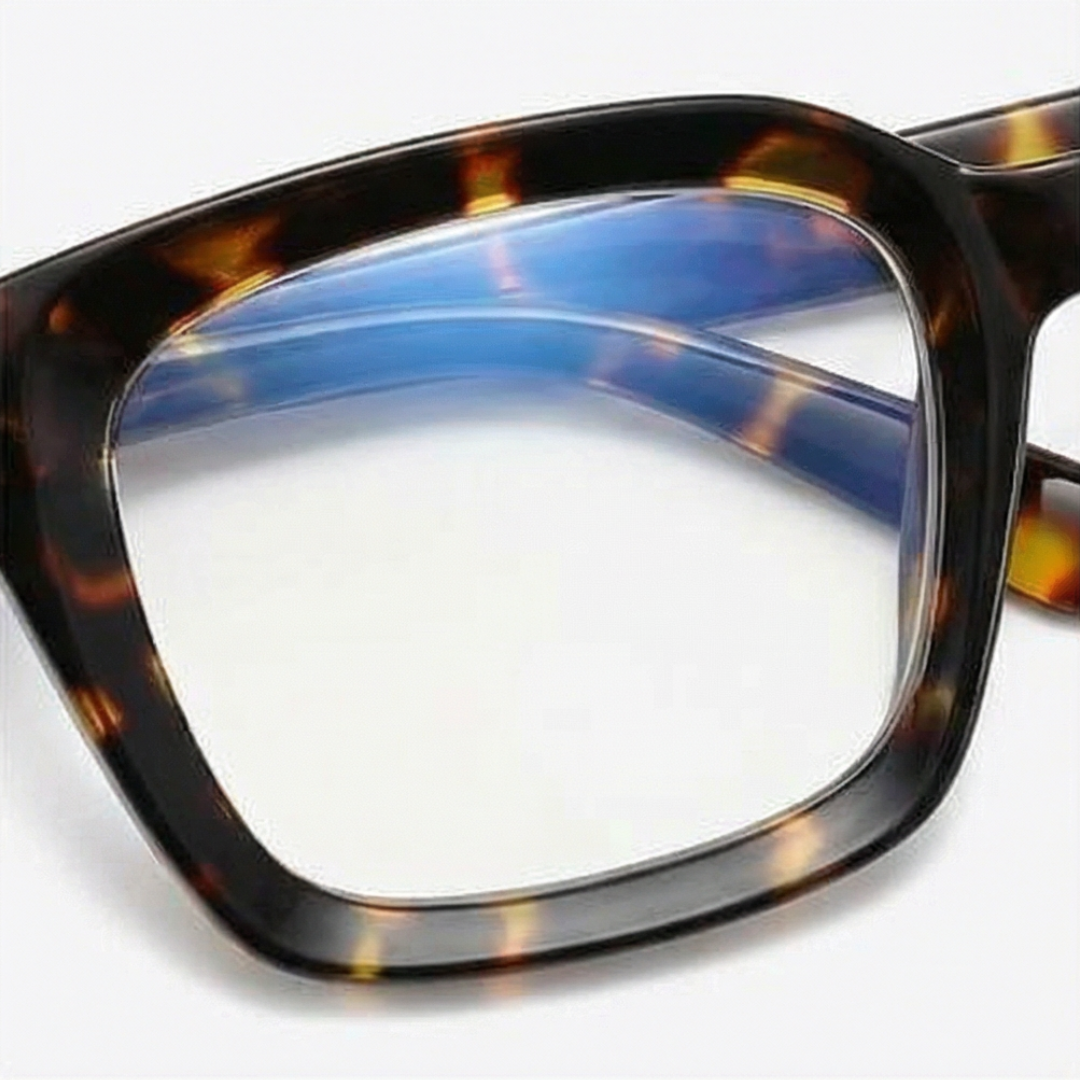 Clarelle Oversized Tortoiseshell Reading Glasses for Women - Elena Harper