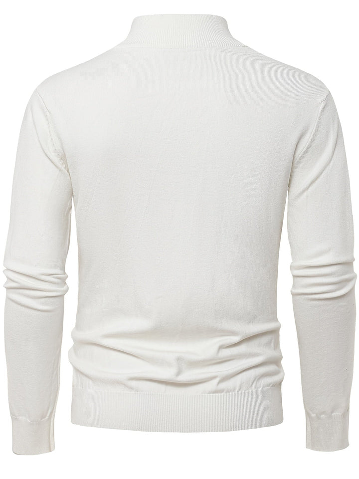 Tobias | Refined High-Neck Sweater