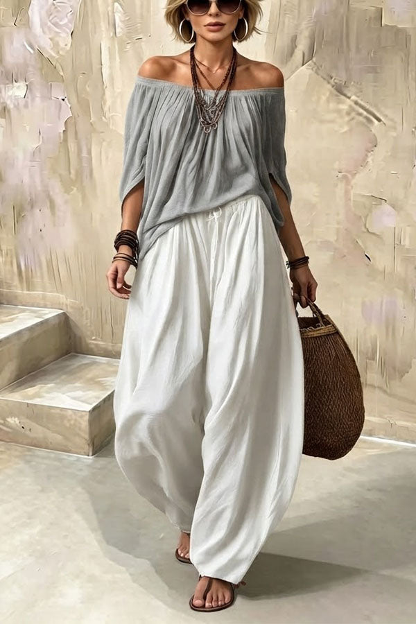 Elena Boho Chic Two-Piece Set