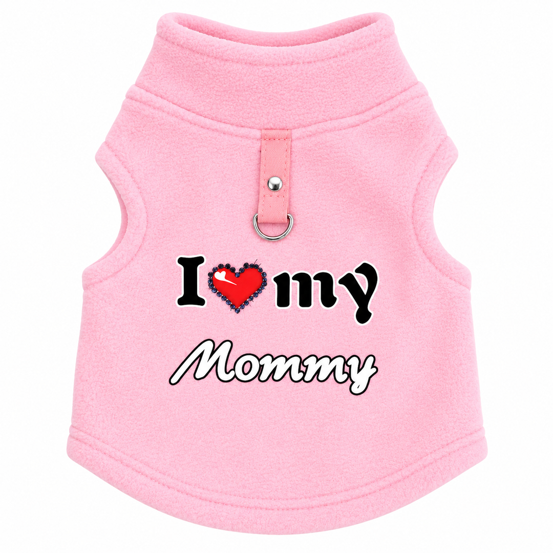 CosyPaw Fleece-Lined Printed Dog Sweater - Elena Harper