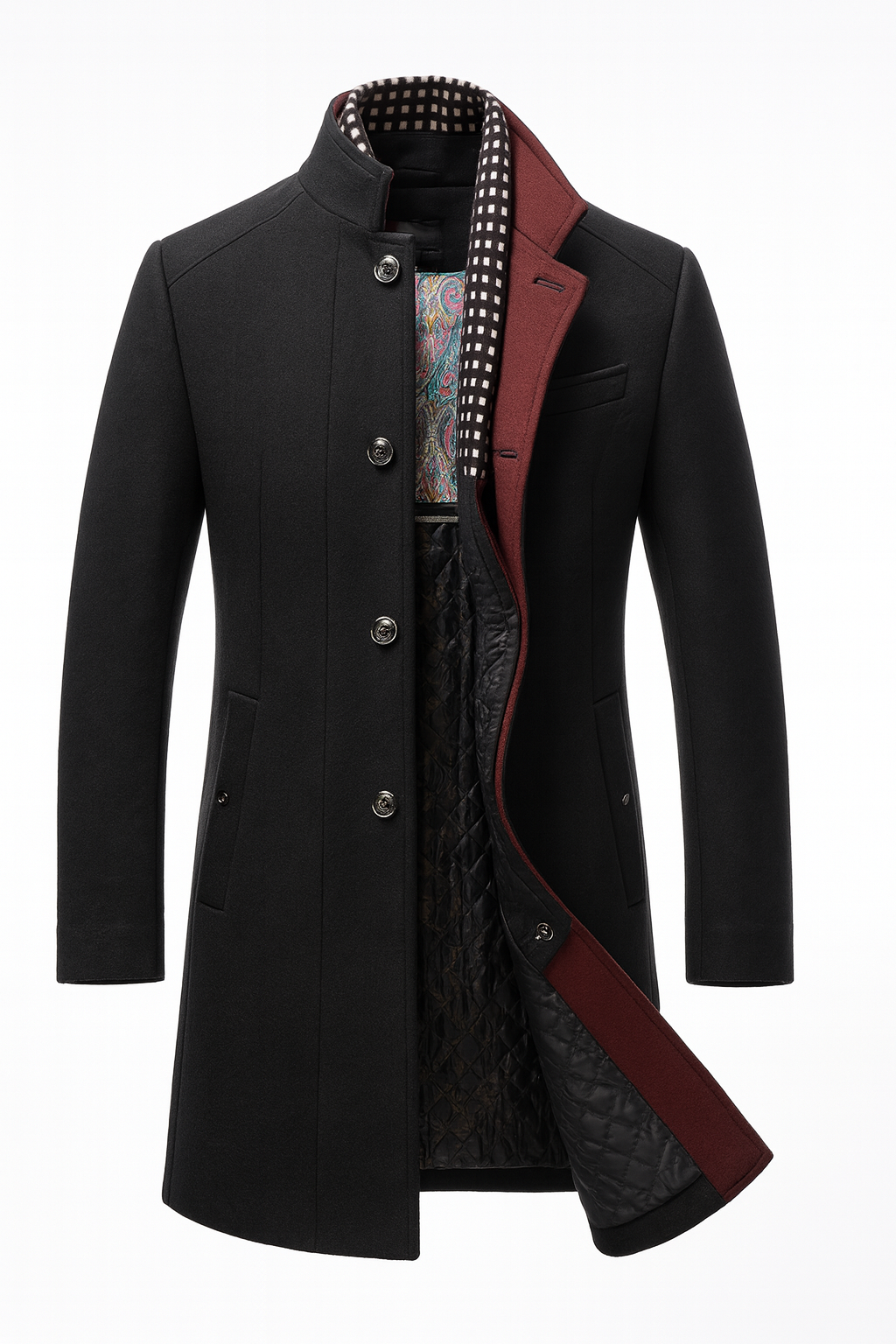 ELENA HARPER™  |  WOOL COAT FOR MEN