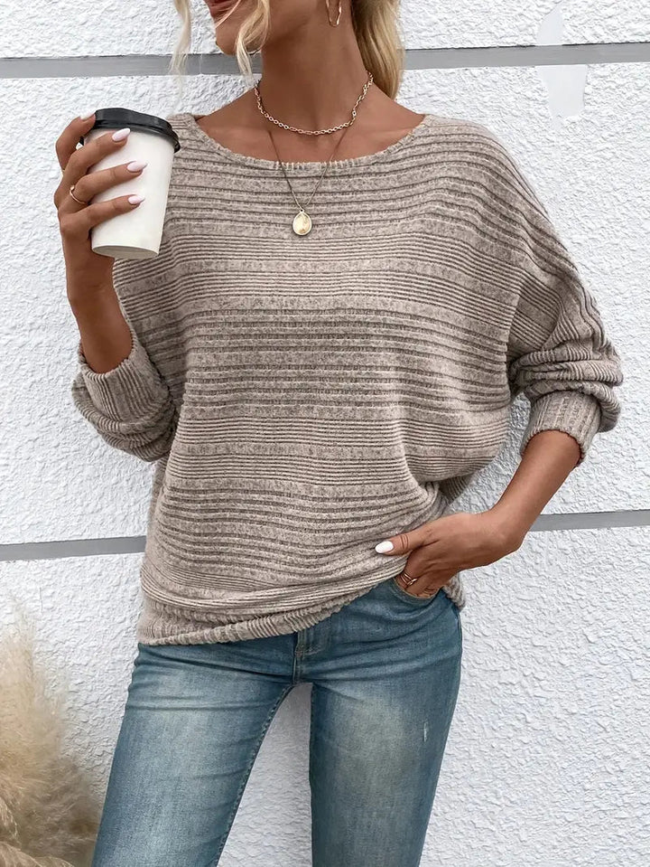 Selima - Striped Casual Sweater