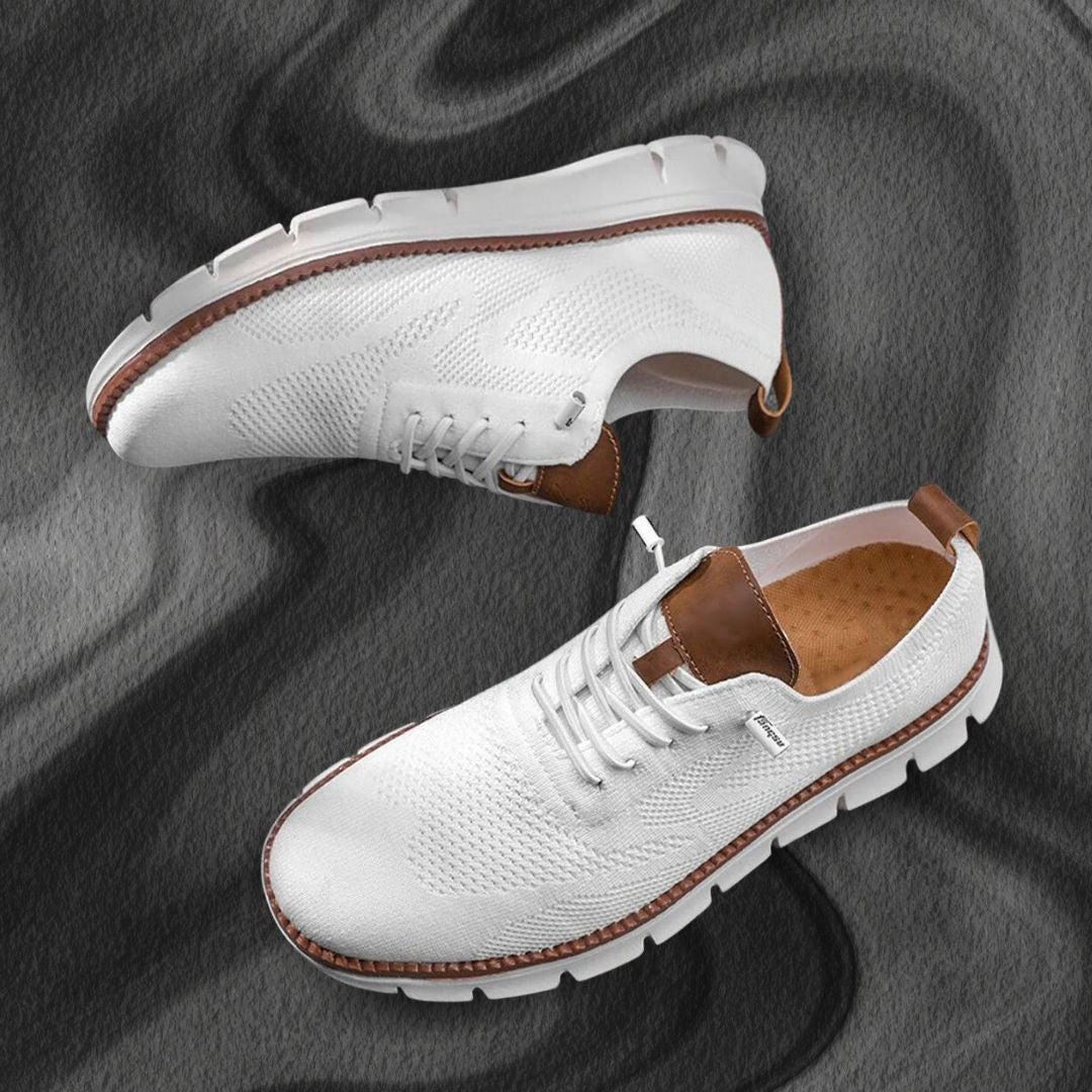 Mesh Oxford Shoes for Men - Elena Harper