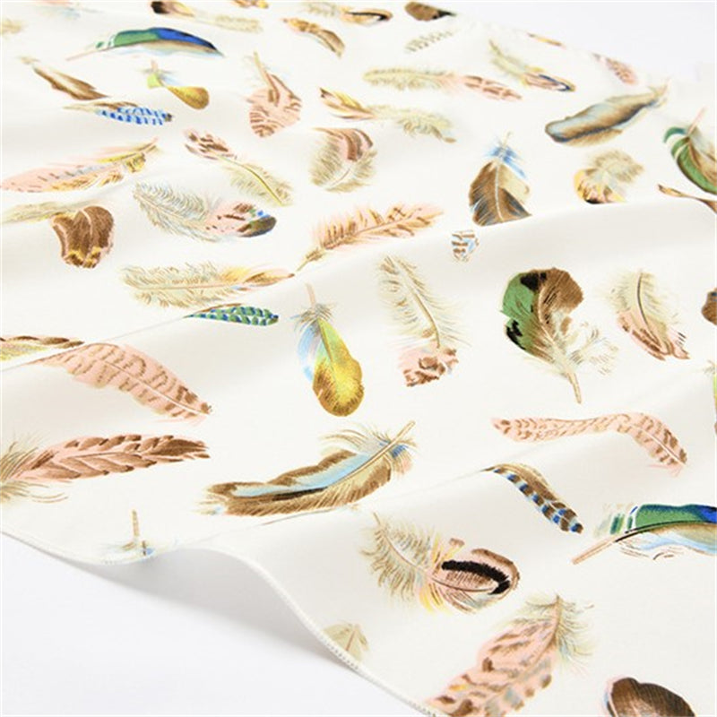 Feather Print Scarf