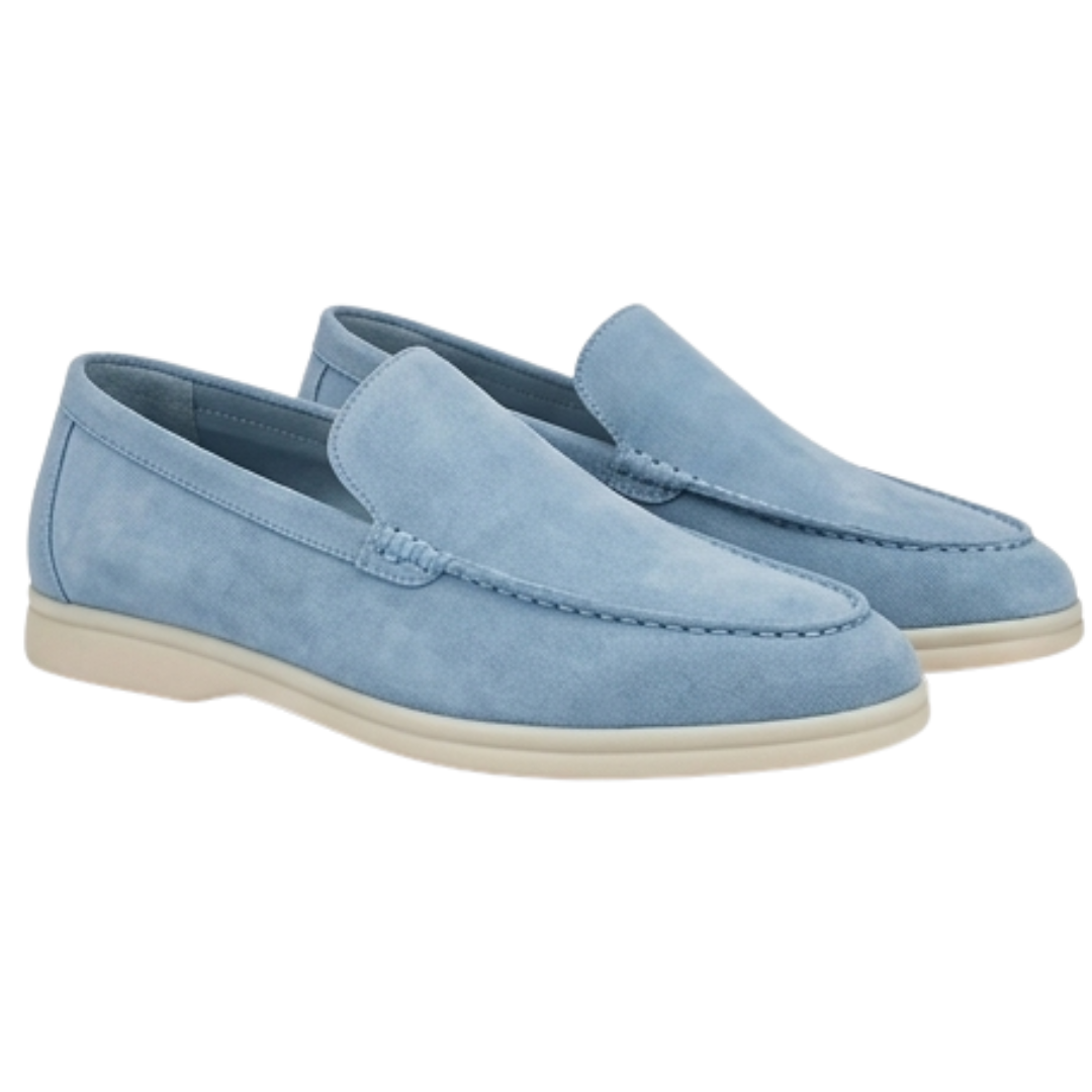 Classic Suede Loafers for Men - Elena Harper