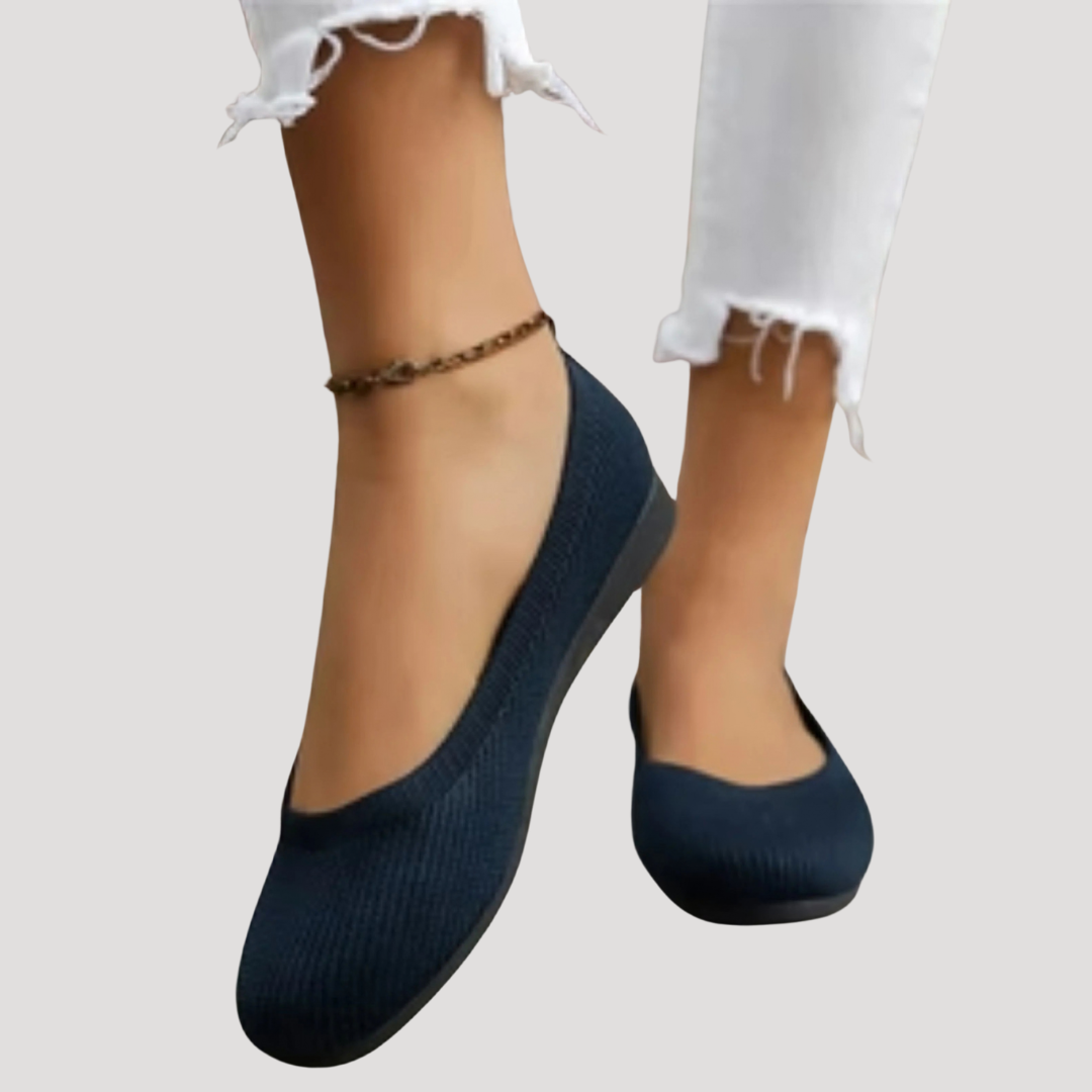 Breathable Mesh Ballet Flats for Women