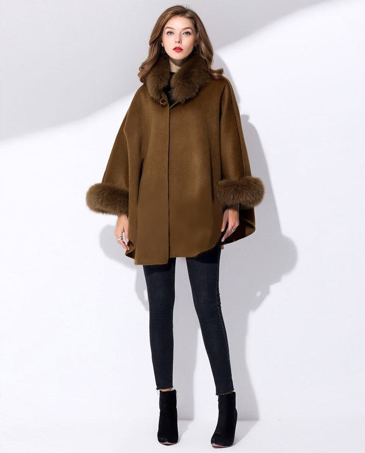 Extravagant Cashmere Coat, view 2 - Elena Harper
