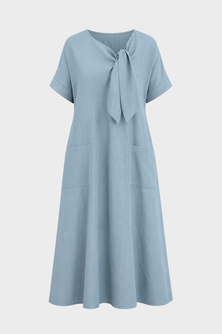 Women’s Linen Dress with Pockets | Casual
