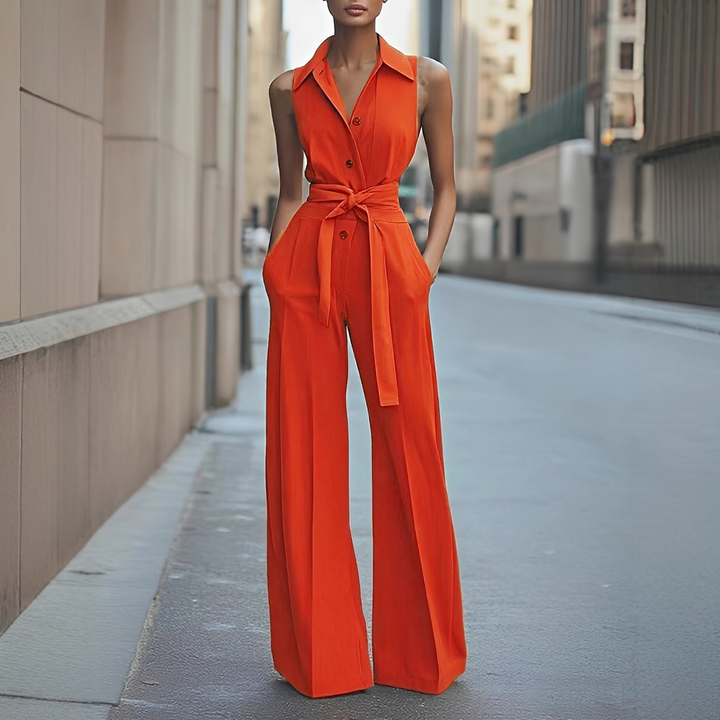 Hiedy Stylish Jumpsuit, view 5 - Elena Harper