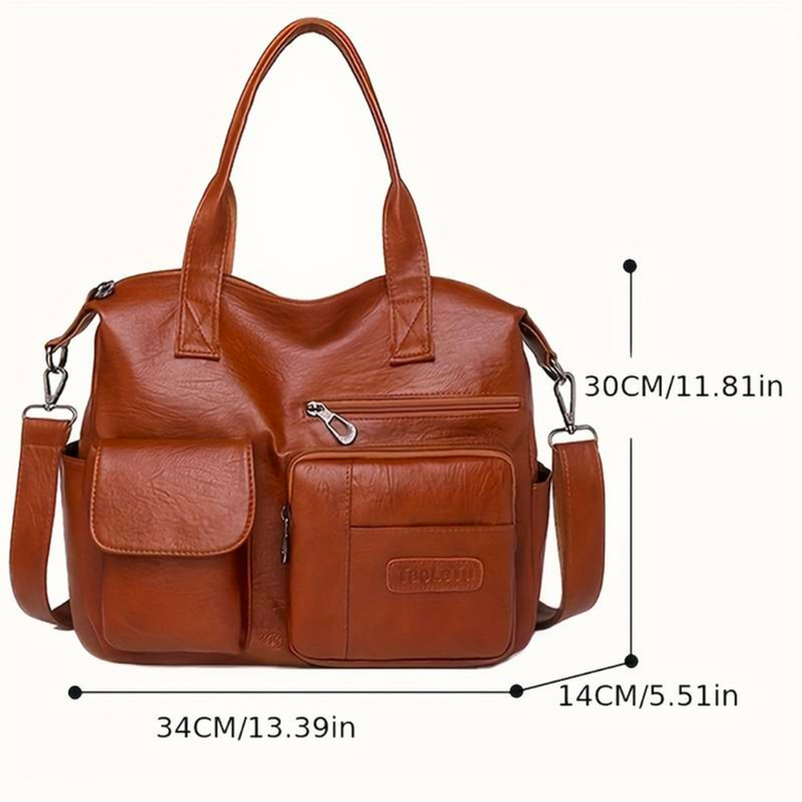 Anneke - Elegant Leather Crossbody Bag