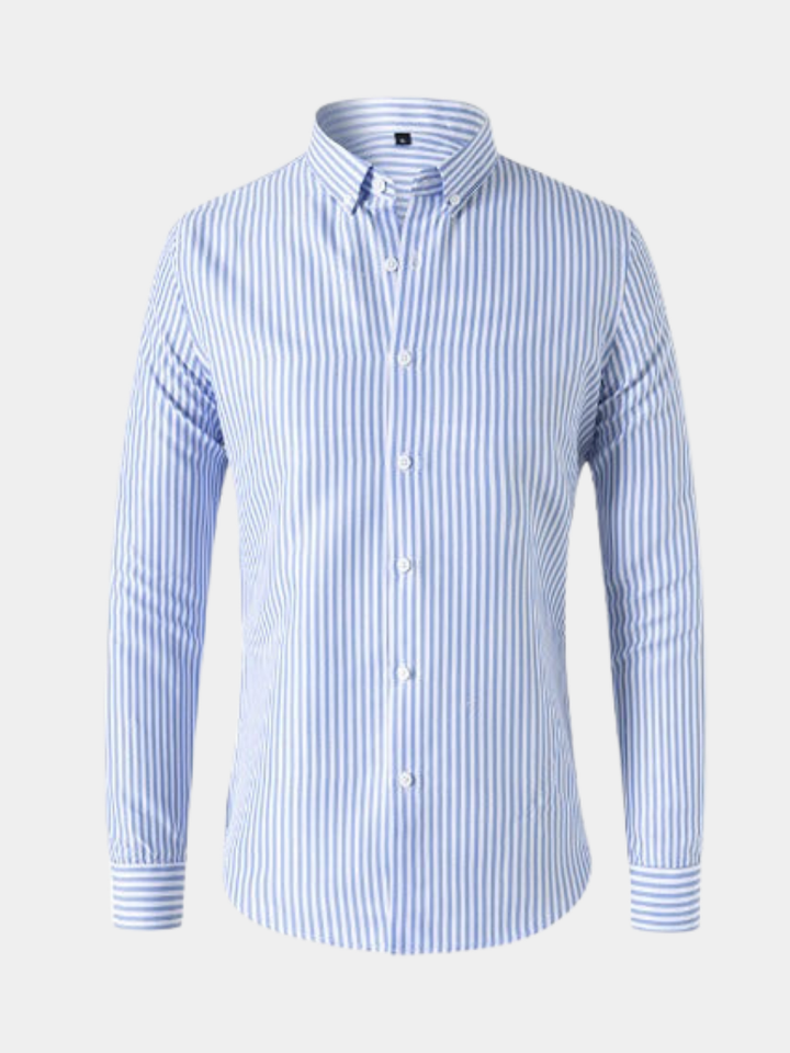 Striped Shirt with Confidence - Elena Harper