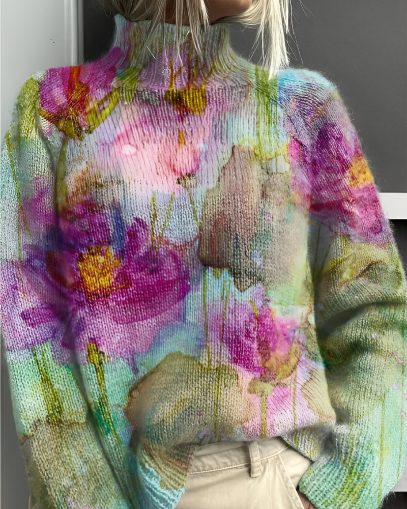 Edda™ | Casual Graphic Knitted Sweater