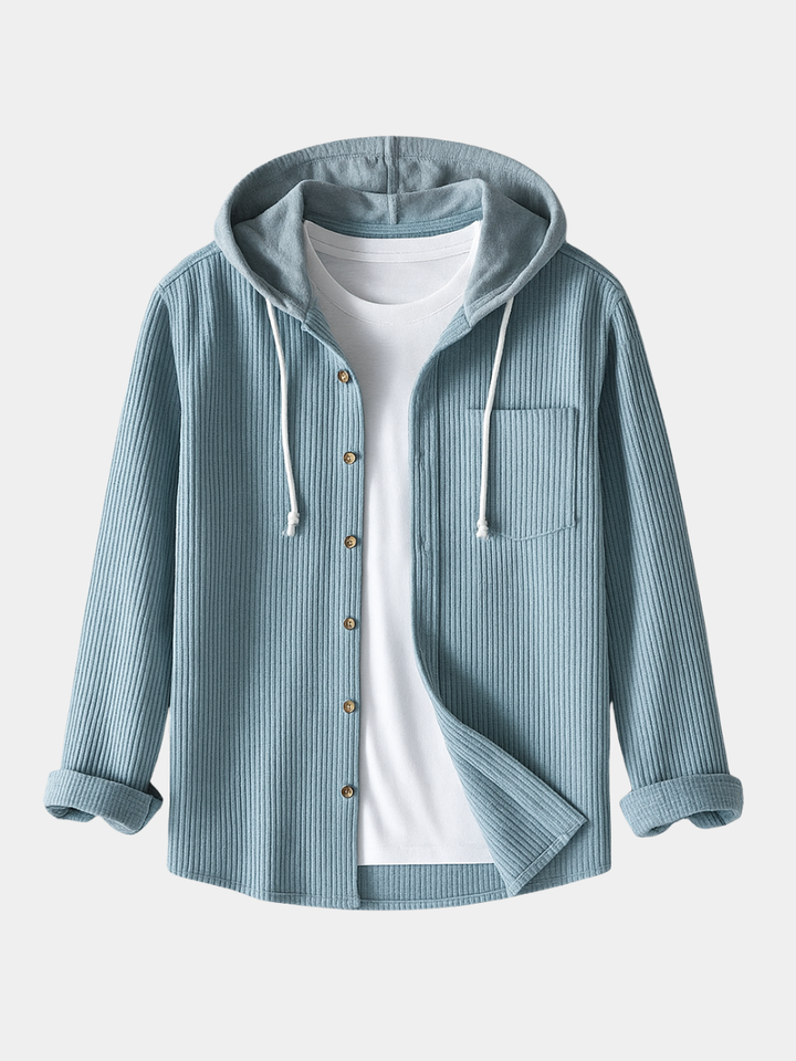 ELENA HARPER™  |  LUXURY SHIRT WITH HOOD