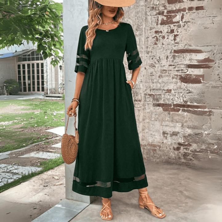 Zora Timeless Elegance Maxi Dress - Elena Harper