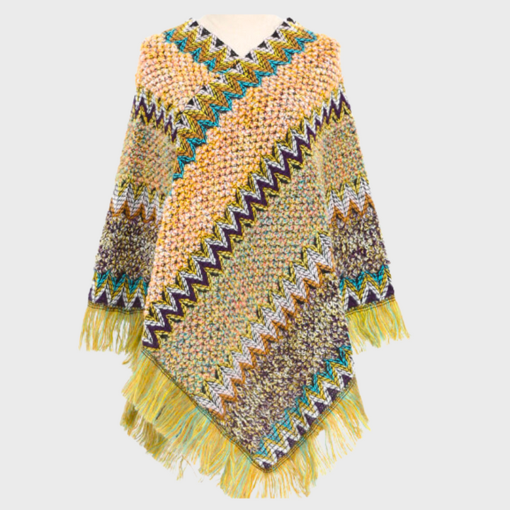 Louisa - Women's Boho-Inspired Poncho