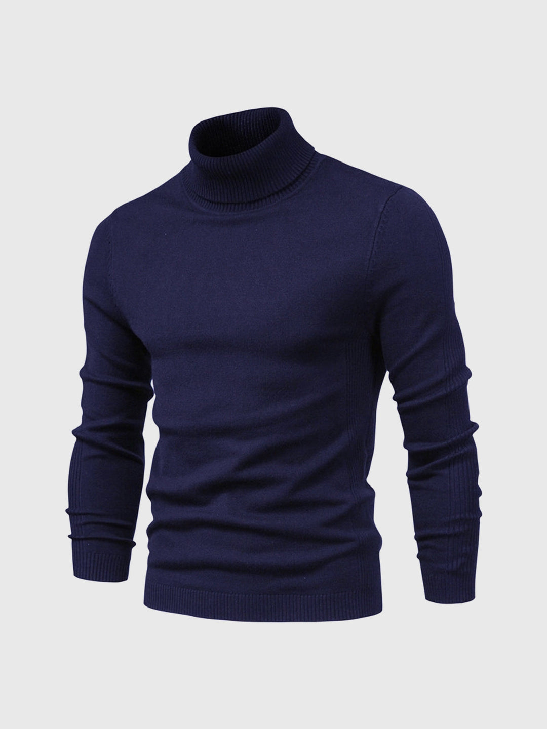 High Neck Polo Sweater