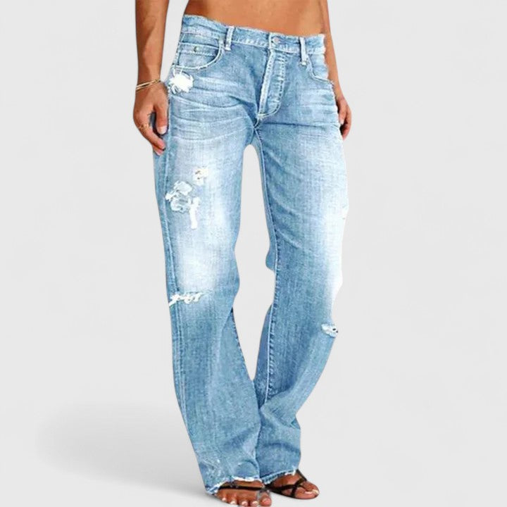 Frieda | Women's Vintage Jeans with Loose Fit and Wash