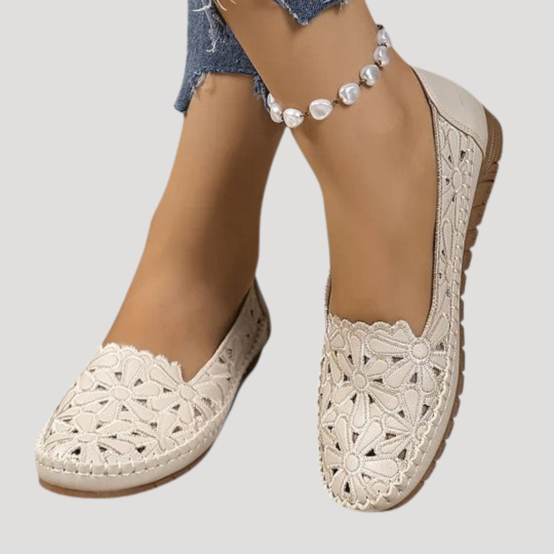 Casual Openwork Flat Shoes for Women