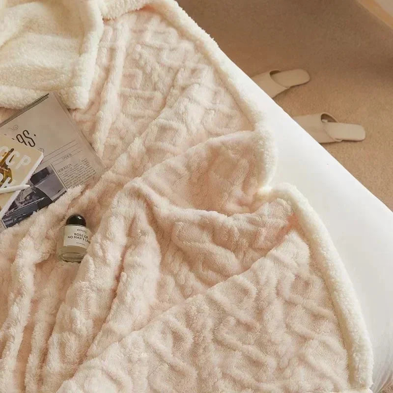 WarmWool - Thick Lambswool Winter Blanket