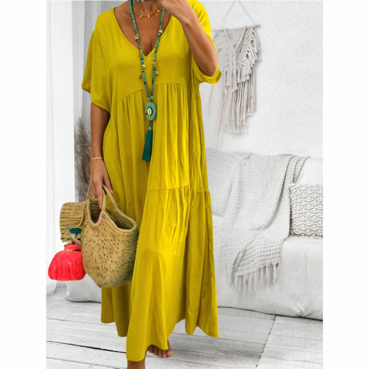 Noemi Belly Cover Dress - Elena Harper