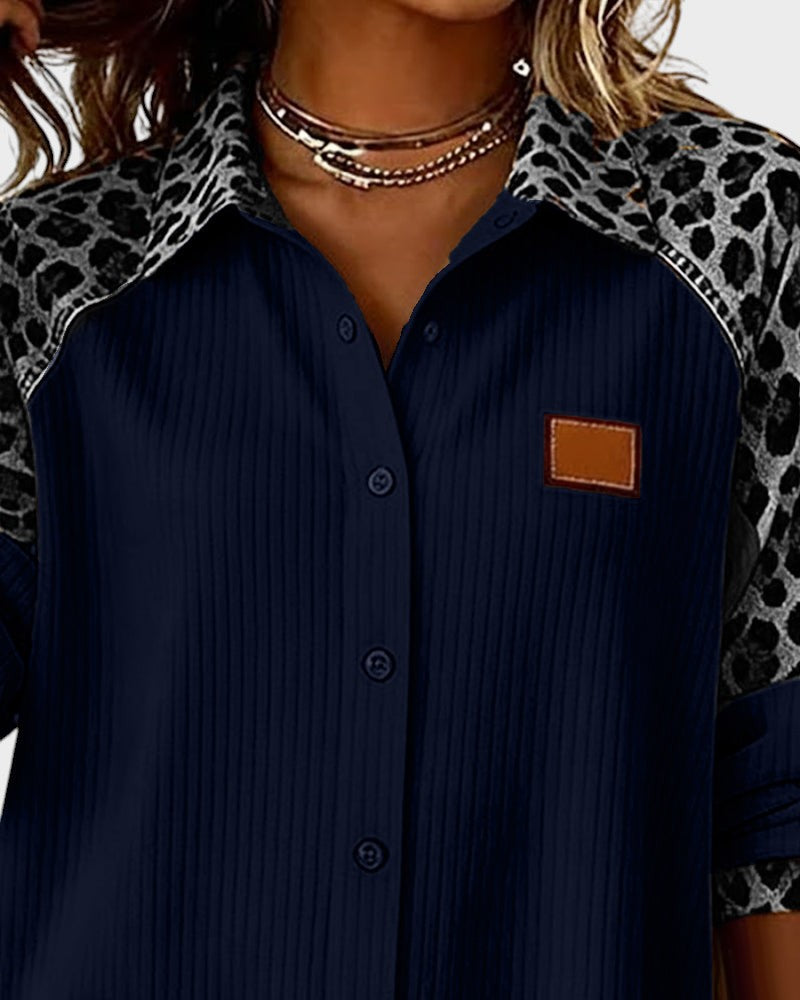 Women's Leopard Print Shirt | Casual & Chic