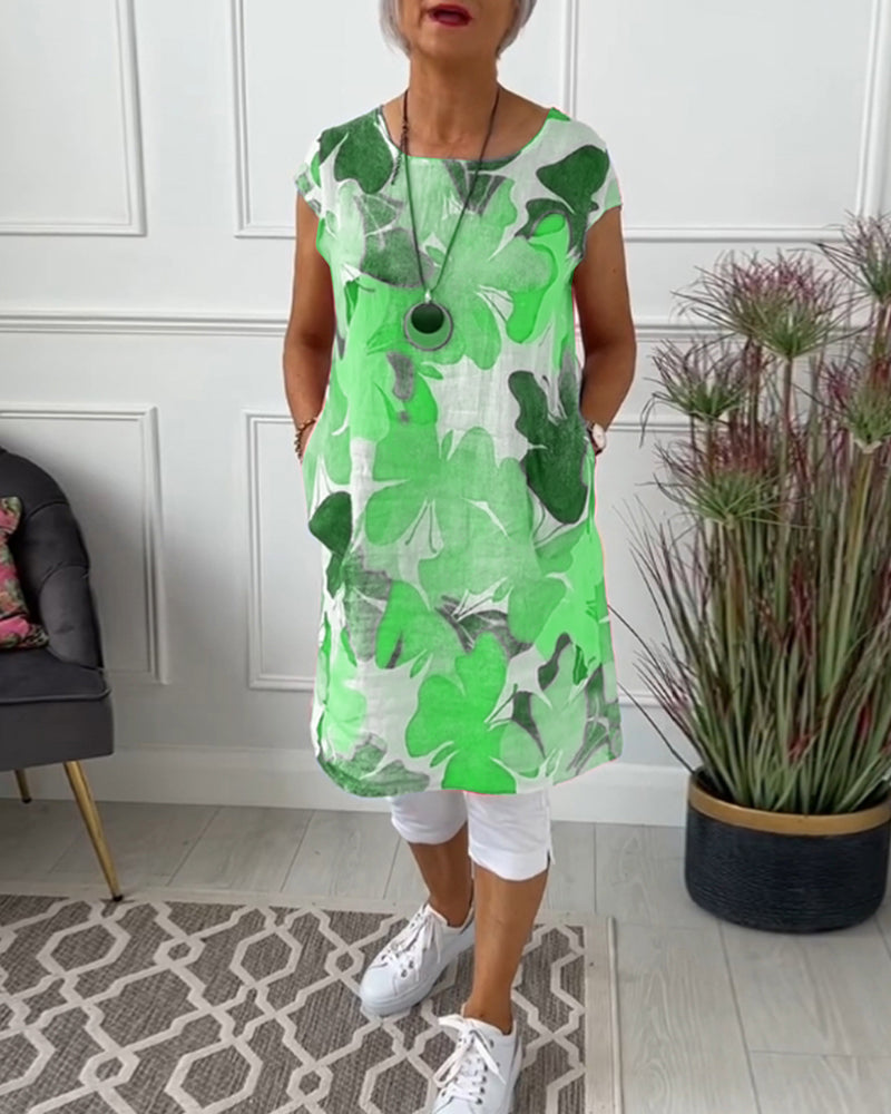 Ingrid Floral Dress Effortless Elegance and Everyday Comfort - Elena Harper