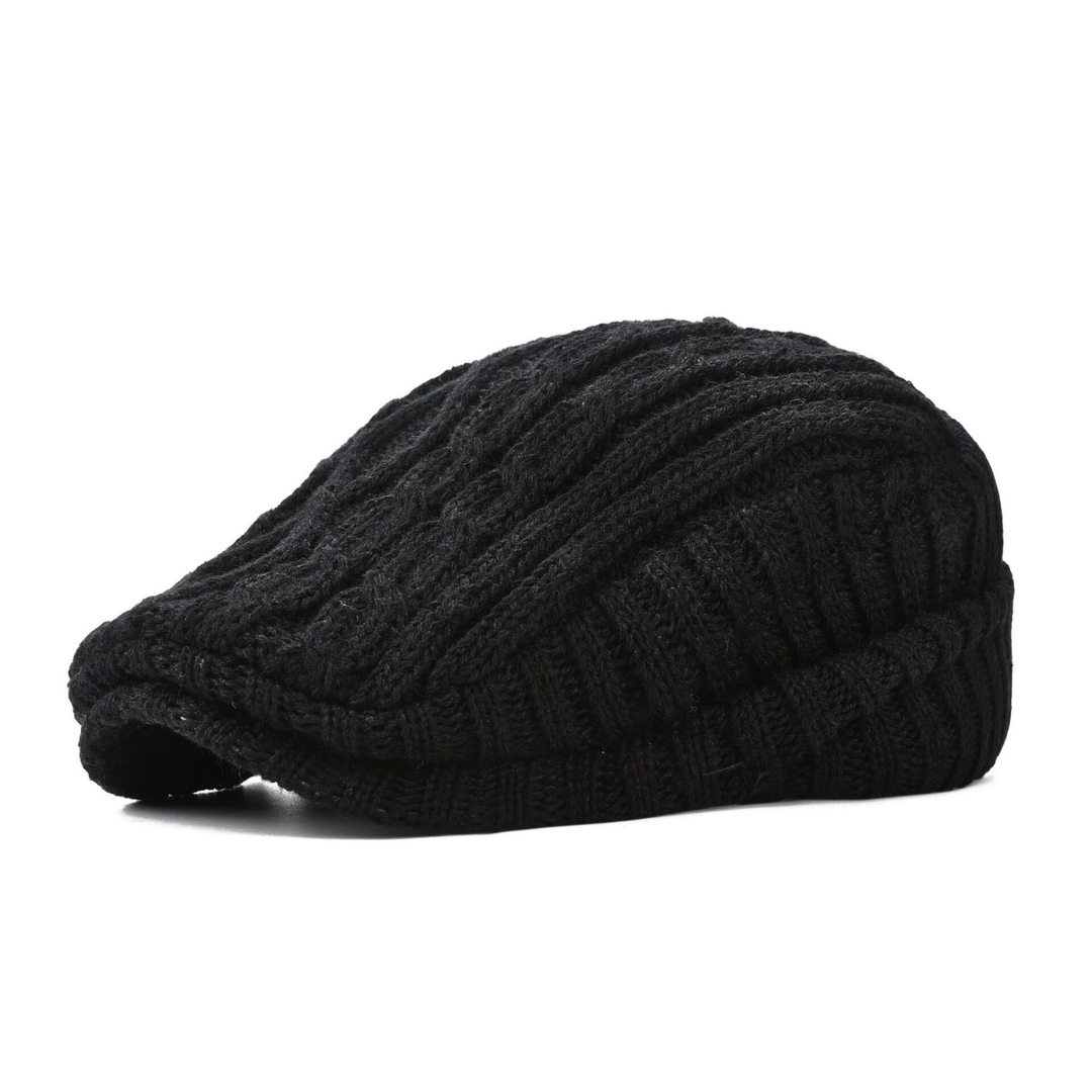 Unisex Textured Classic Flat Cap