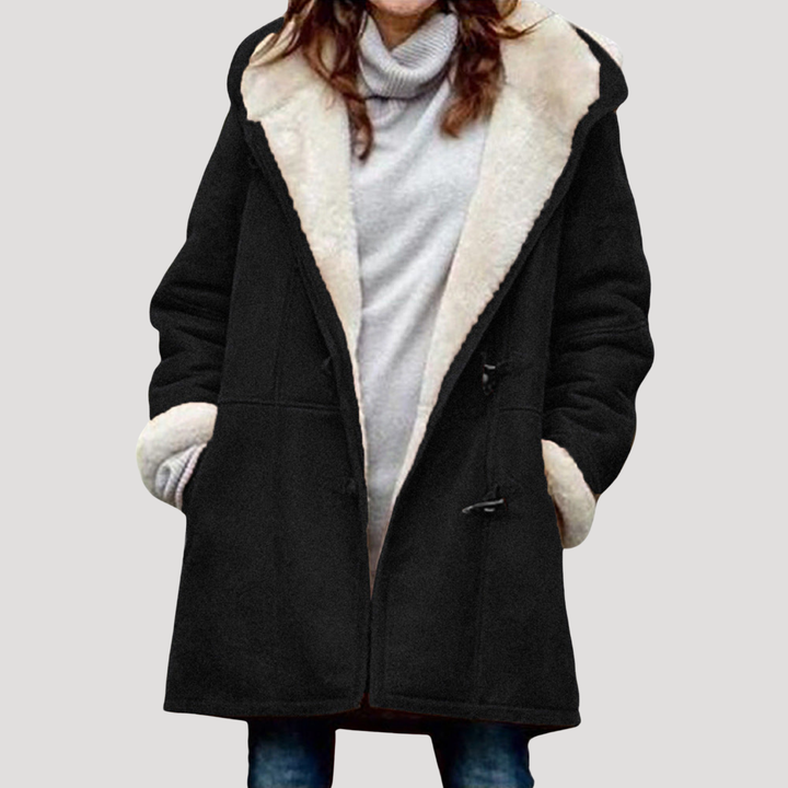 Women's Duffle Coat with Borg Lining